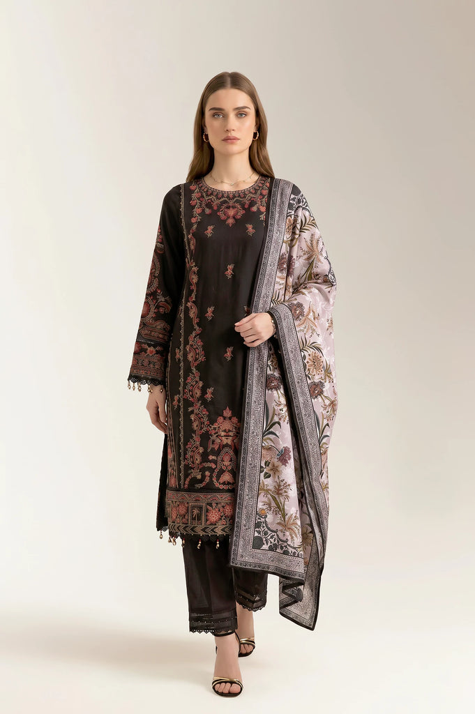 Embroidered Unstitched 3PC