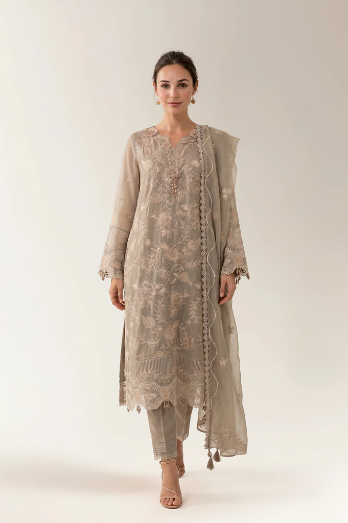 Embroidered Unstitched 3PC