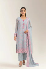 Embroidered Unstitched 3PC