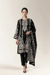 Printed Unstitched 3PC