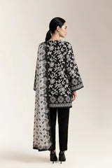 Printed Unstitched 3PC