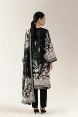 Printed Unstitched 3PC
