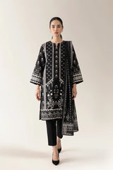 Printed Unstitched 3PC