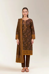 Printed Unstitched 3PC
