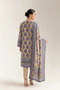 Printed Unstitched 3PC