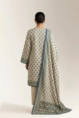 Printed Unstitched 3PC