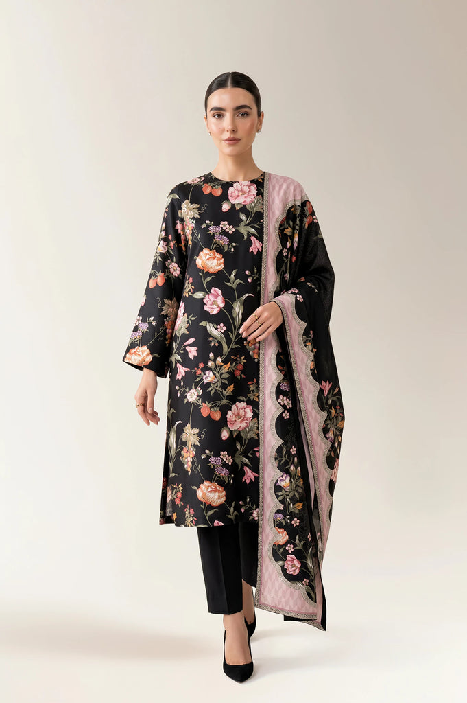 Printed Unstitched 3PC