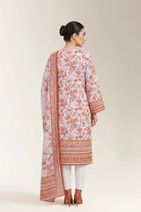 Printed Unstitched 3PC