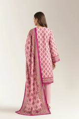 Printed Unstitched 3PC