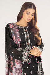 2PC Unstitched Embroidered Khaddar Suit 