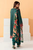 Sea Green Viscose Printed Unstitched Shirt & Dupatta From Sohaye By Diners