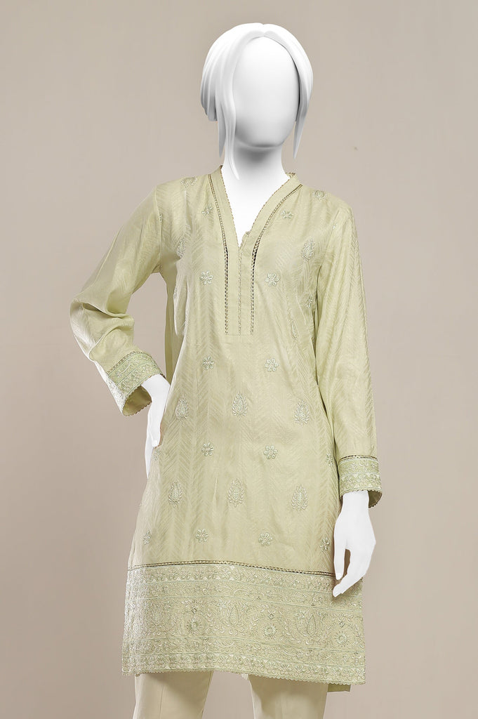 2PC Unstitched Embroidered Suit From Diners