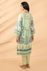 2PC Unstitched Lawn Digital Printed Suit - Diners