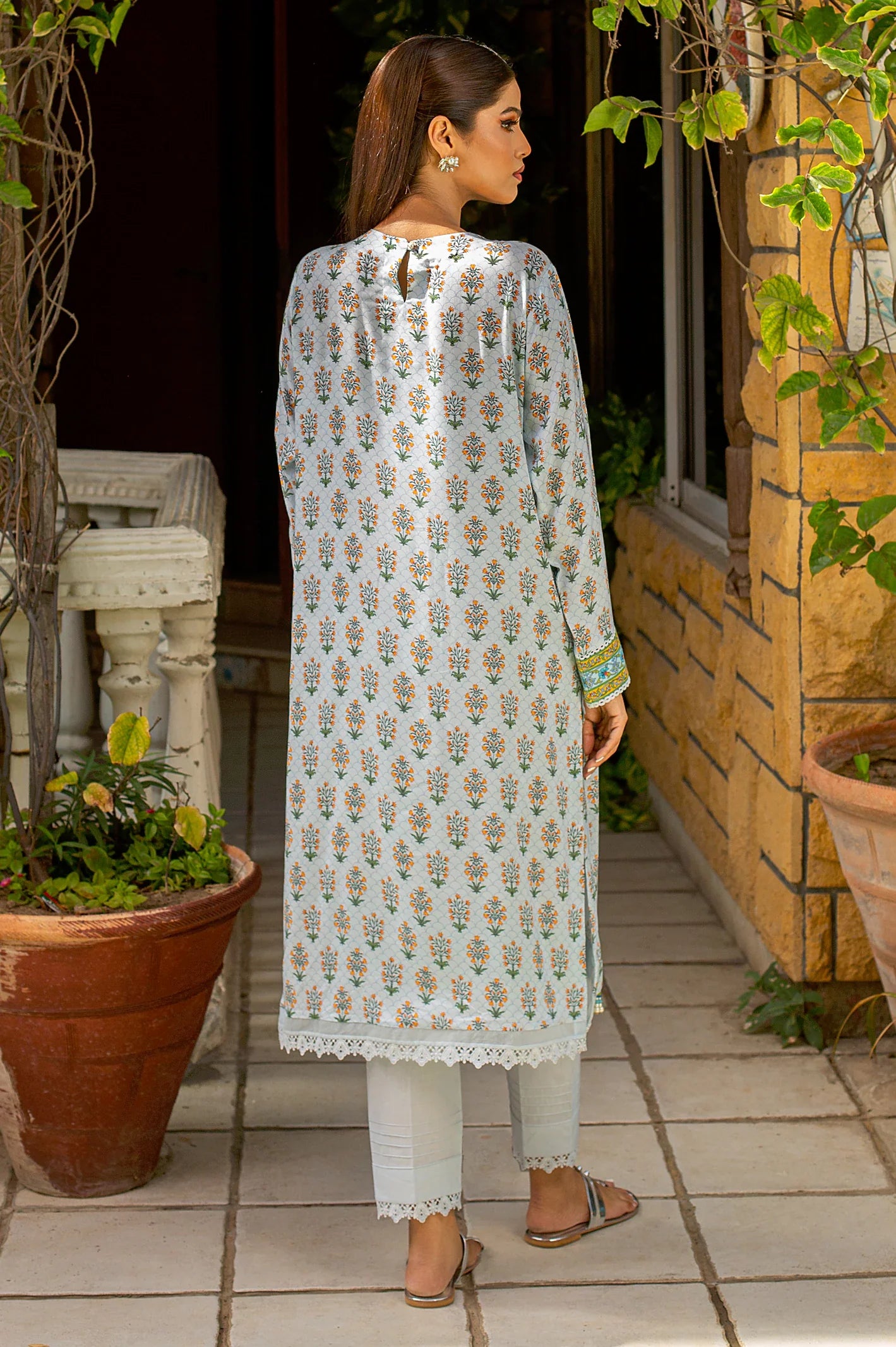 Viscose Digital Printed 2PC Unstitched Suit From Sohaye By Diners