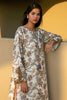 Brown Embroidered Unstitched 2PC