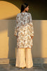 Brown Embroidered Unstitched 2PC