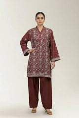 Embroidered Unstitched 2PC