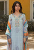 3PC Unstitched Embroidered
