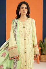 Embroidered Unstitched 3PC
