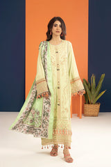 Embroidered Unstitched 3PC