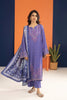 Blue Embroidered 3PC Unstitched