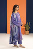 Blue Embroidered 3PC Unstitched
