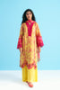 Yellow Printed 3PC Unstitched