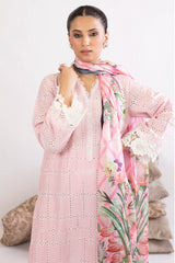 Light Pink Embroidered 3PC Unstitched