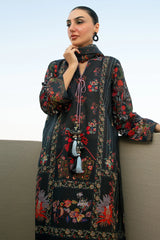 Black Printed 3PC Unstitched