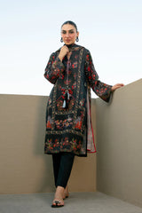 Black Printed 3PC Unstitched