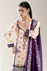 Printed Lawn-Beige Unstitched 3PC
