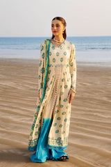 Printed Unstitched 3PC