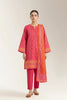Printed Lawn-Pink Unstitched 3PC