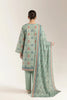 Printed Lawn-Mint Unstitched 3PC