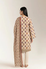 Printed Lawn-Fawn Unstitched 3PC