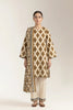 Printed Lawn-Mustard Unstitched 3PC