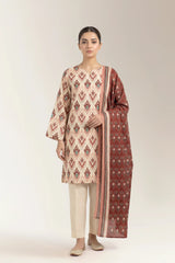 Printed Lawn-Fawn Unstitched 3PC