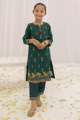 Paper Cotton Green 2 Pcs Suit