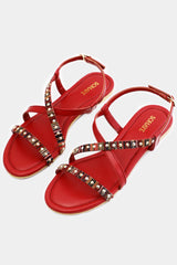 Red Slippers for Women's