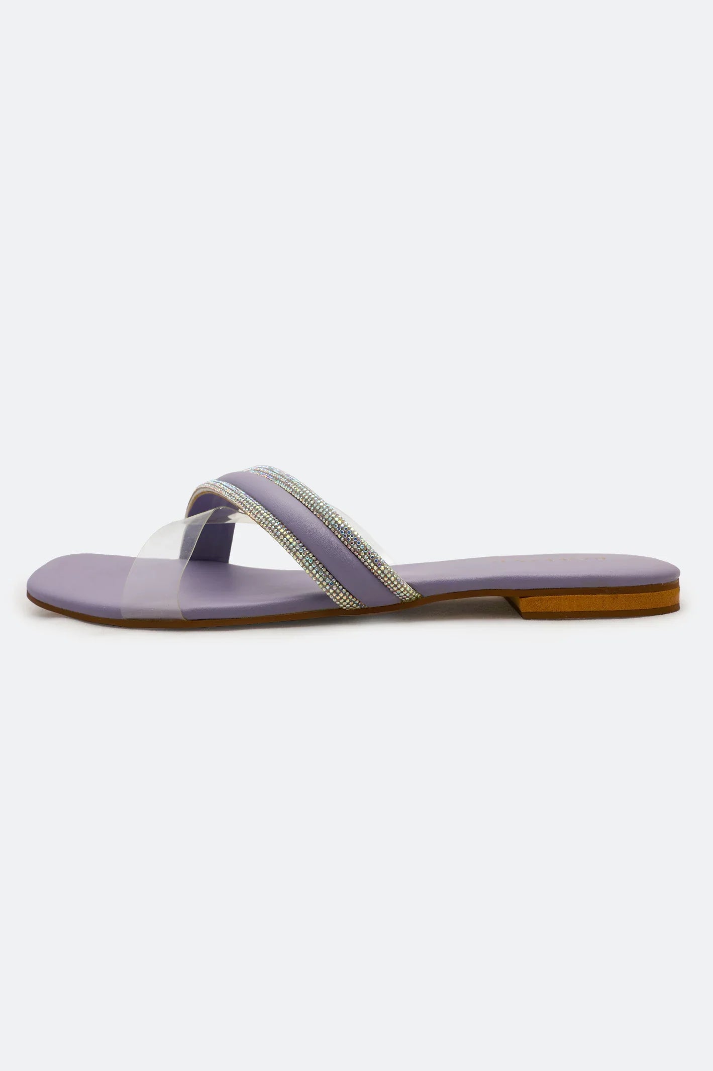 lilac Slippers for Women From Sohaye By Diners