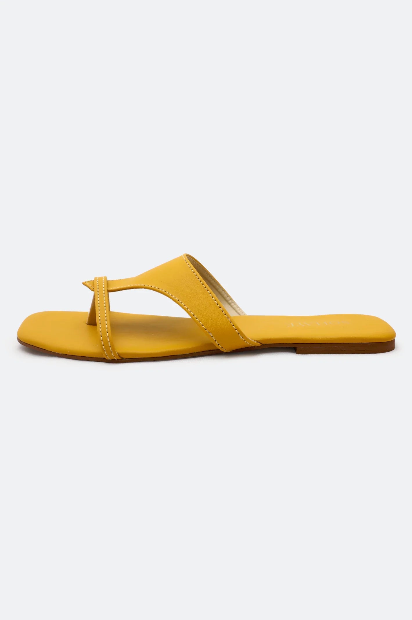 Yellow Slippers for Women From Sohaye By Diners