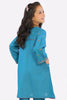 Teal Girls 2PC Suit From Sohaye By Diners