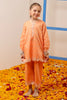 Orange Embroidered Girls 2PC