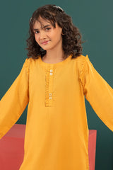 Cambric Mustard Girls 2PC Suit