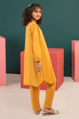 Cambric Mustard Girls 2PC Suit