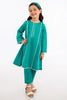 Green Cambric Girls 2PC Suit