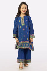 Blue Stylised Girls 2PC From Sohaye By Diners