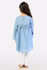 Ice Blue Stylised Girls Kurti