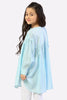 Sky Blue Stylised Girls Kurti