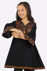 Khaddar Embroidered Girls 2PC Suit